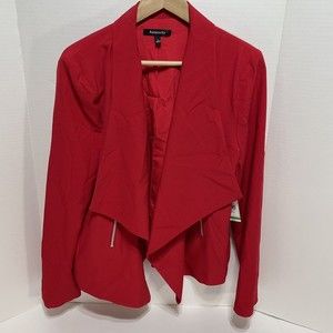 New Relativity Womens Top, Large, RedVelvet, Winter Glamour Hanging JGGJ0110 NWT